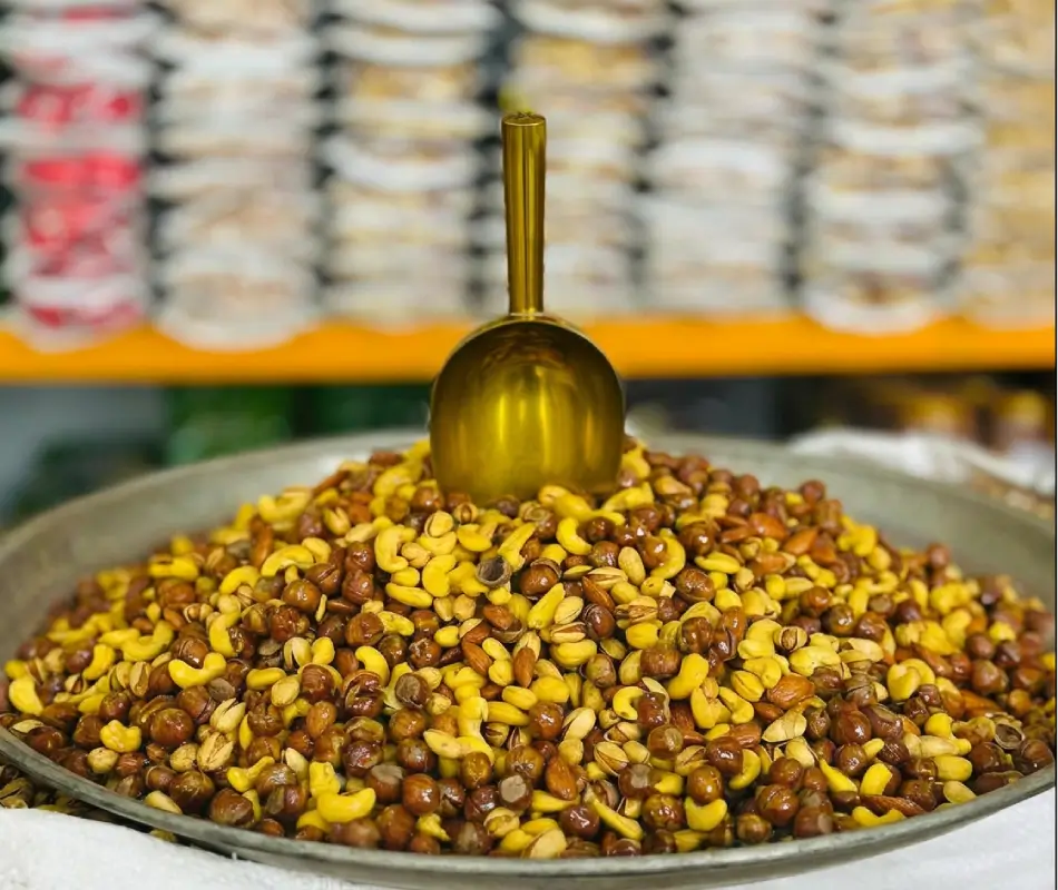 خرید و قیمت آجیل چهار مغز لعابدار خرید و قیمت آجیل چهار مغز لعابدار
